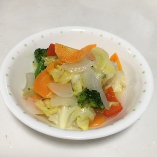 さっぱり野菜炒め